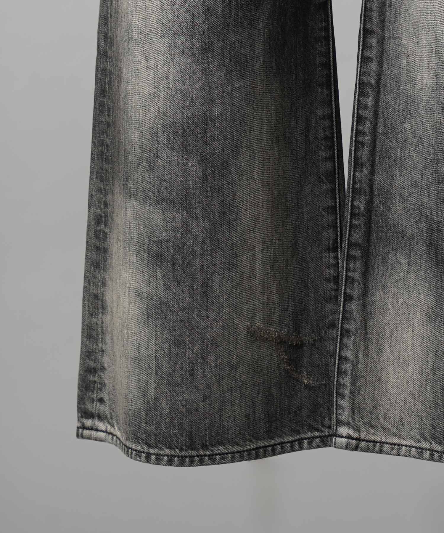 10.5oz Straight Denim Pants