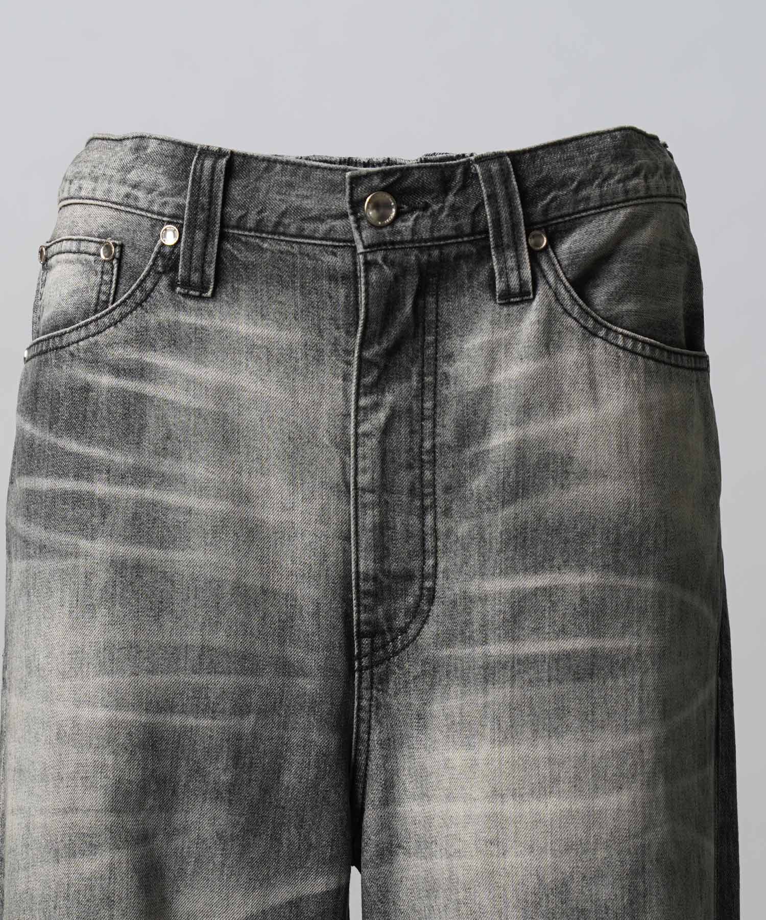 10.5oz Straight Denim Pants