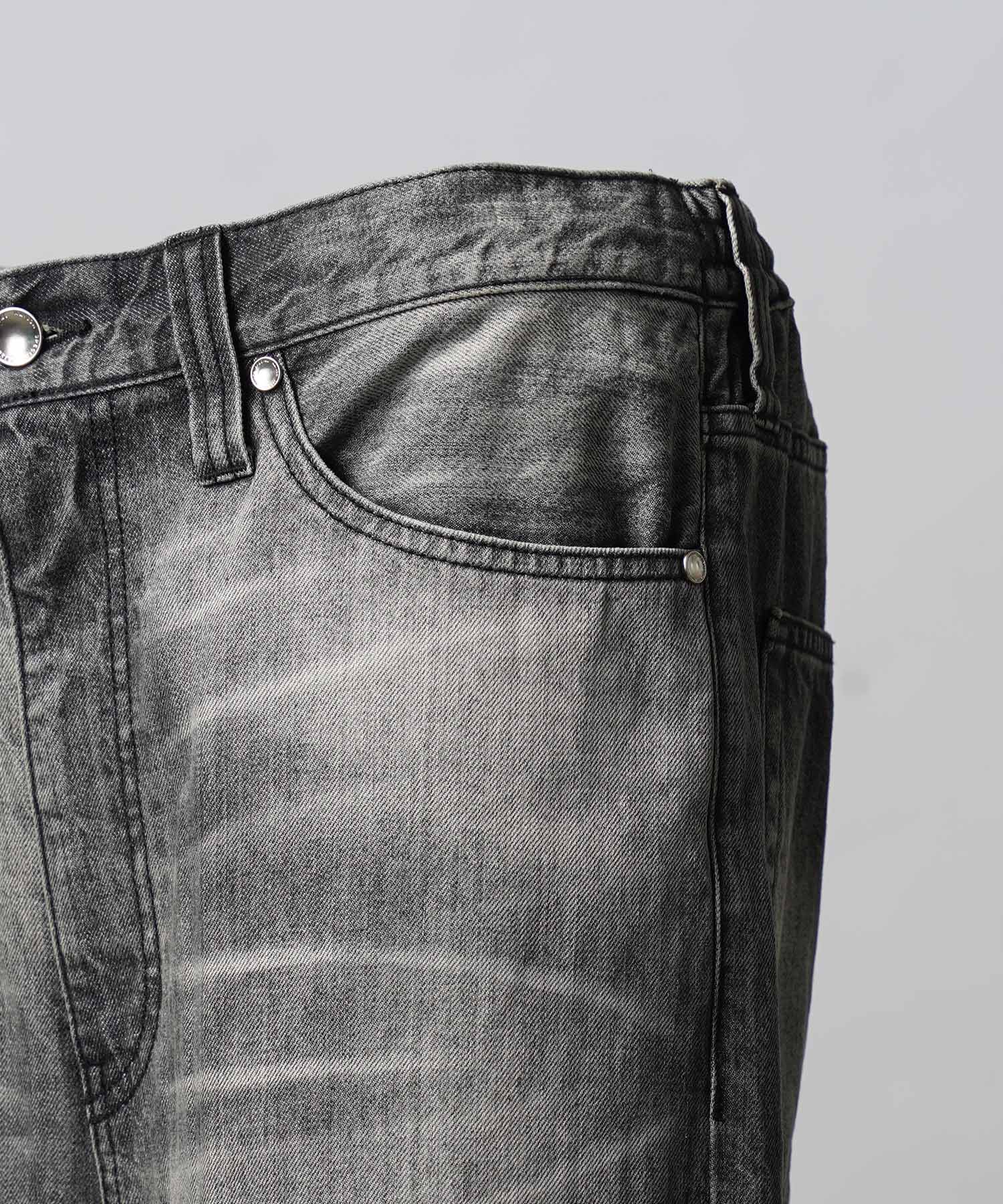 10.5oz Straight Denim Pants