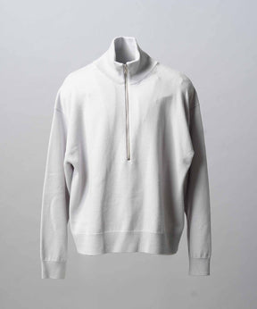 [25AW PRE-ORDER] Cashfeel Extra Fine Merino Wool Prime-Over Half Zip Knit Pullover
