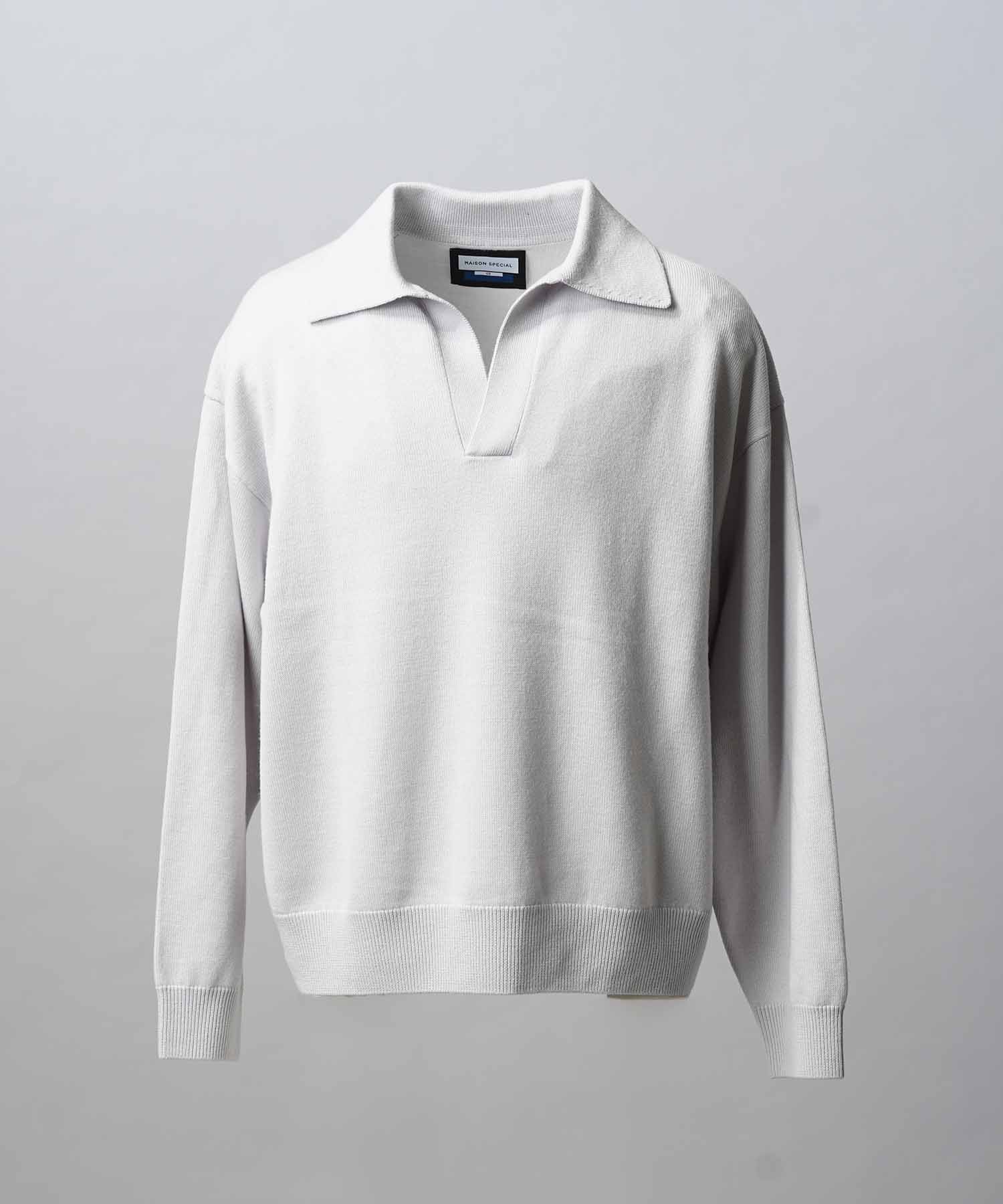 [25AW PRE-ORDER] Cashfeel Extra Fine Merino Wool Prime-Over Skipper Knit Pullover