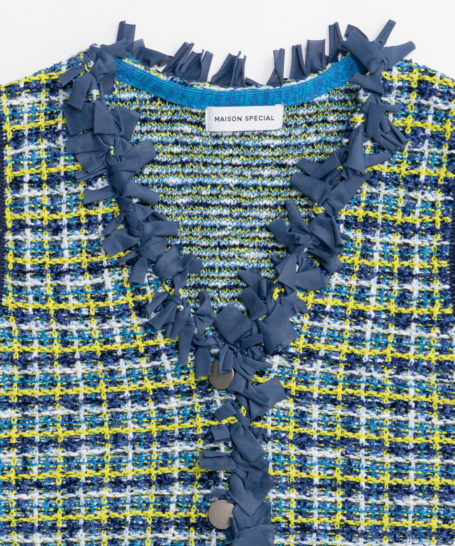 【26SPRING PRE-ORDER】Tweed Knit Vest