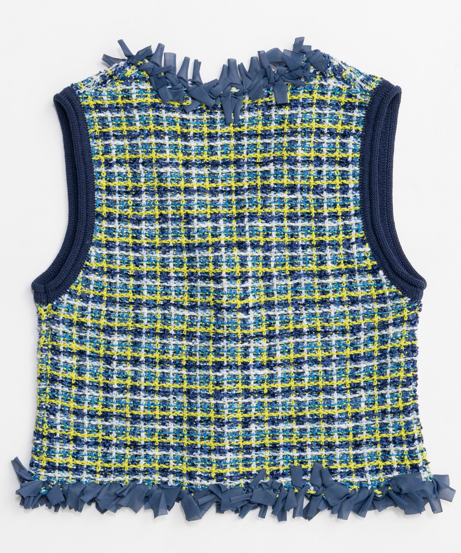 【26SPRING PRE-ORDER】Tweed Knit Vest
