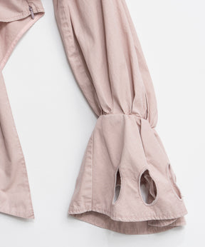 [26SPRING PRE-ORDER] 러플 셔츠 바디수트