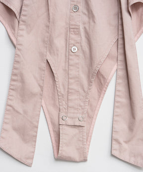 [26SPRING PRE-ORDER] 러플 셔츠 바디수트