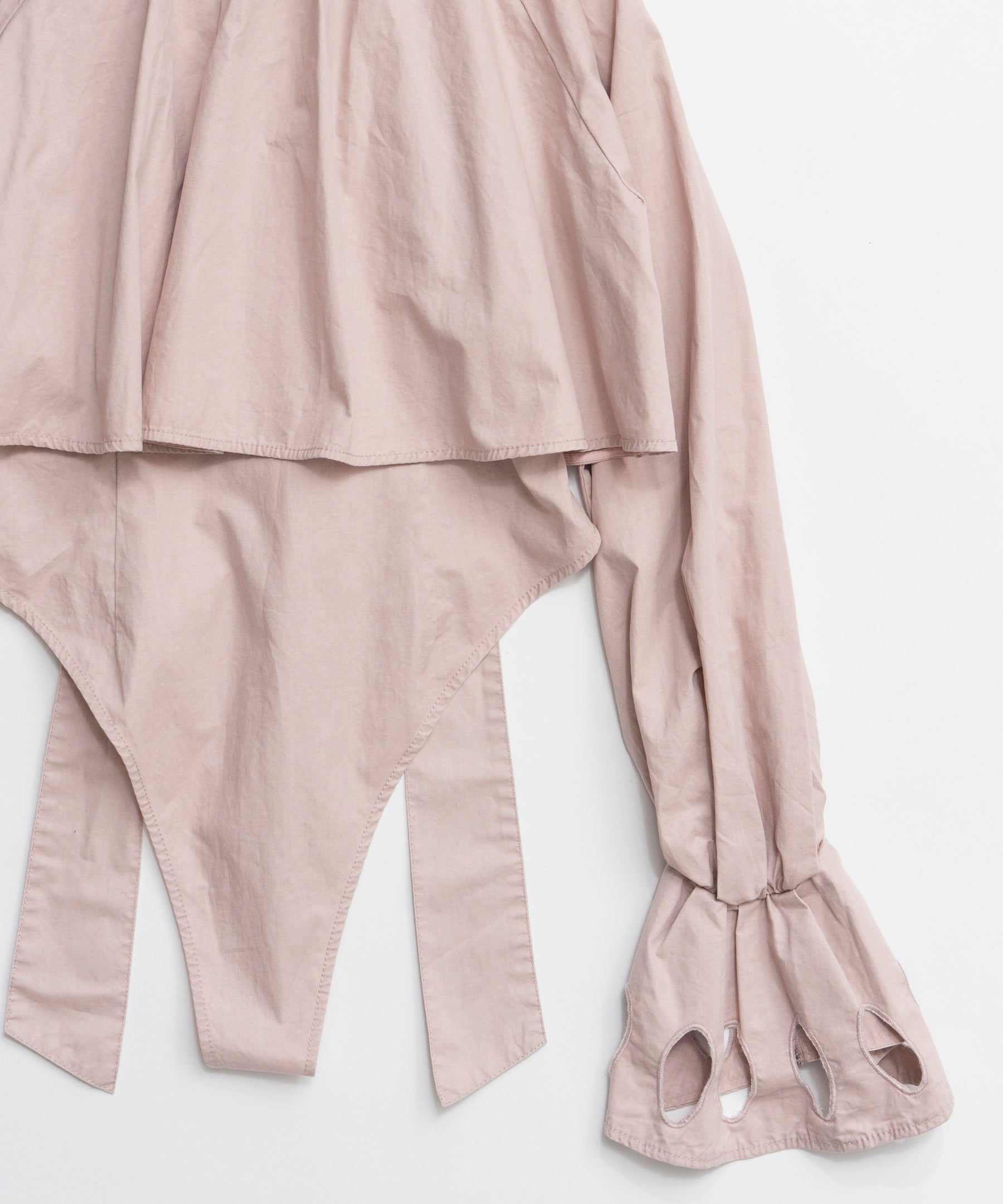 [26SPRING PRE-ORDER] 러플 셔츠 바디수트