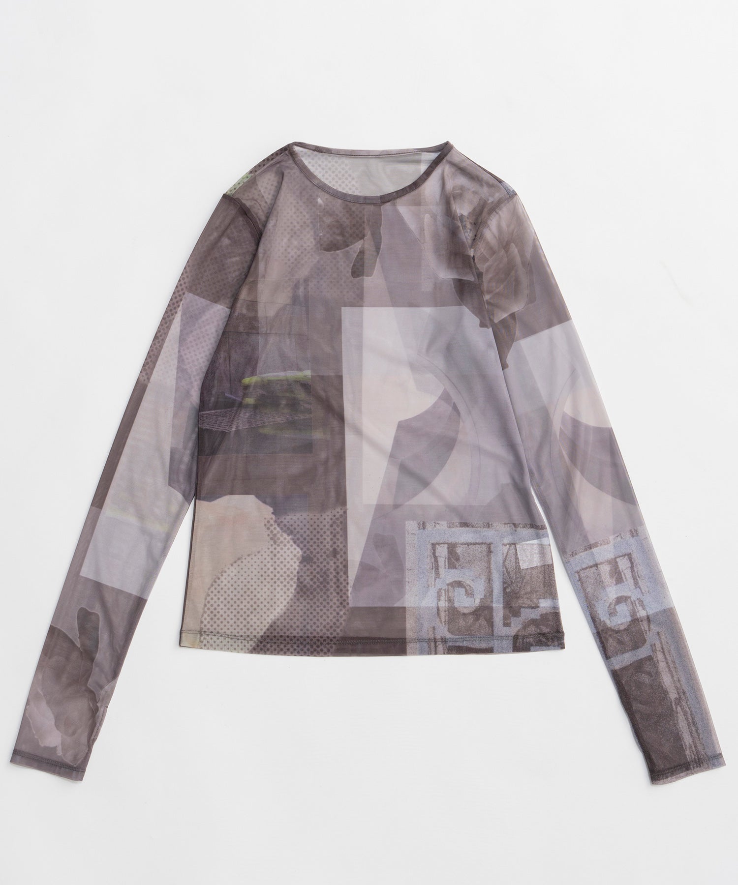 Photo Collage Mesh Tops