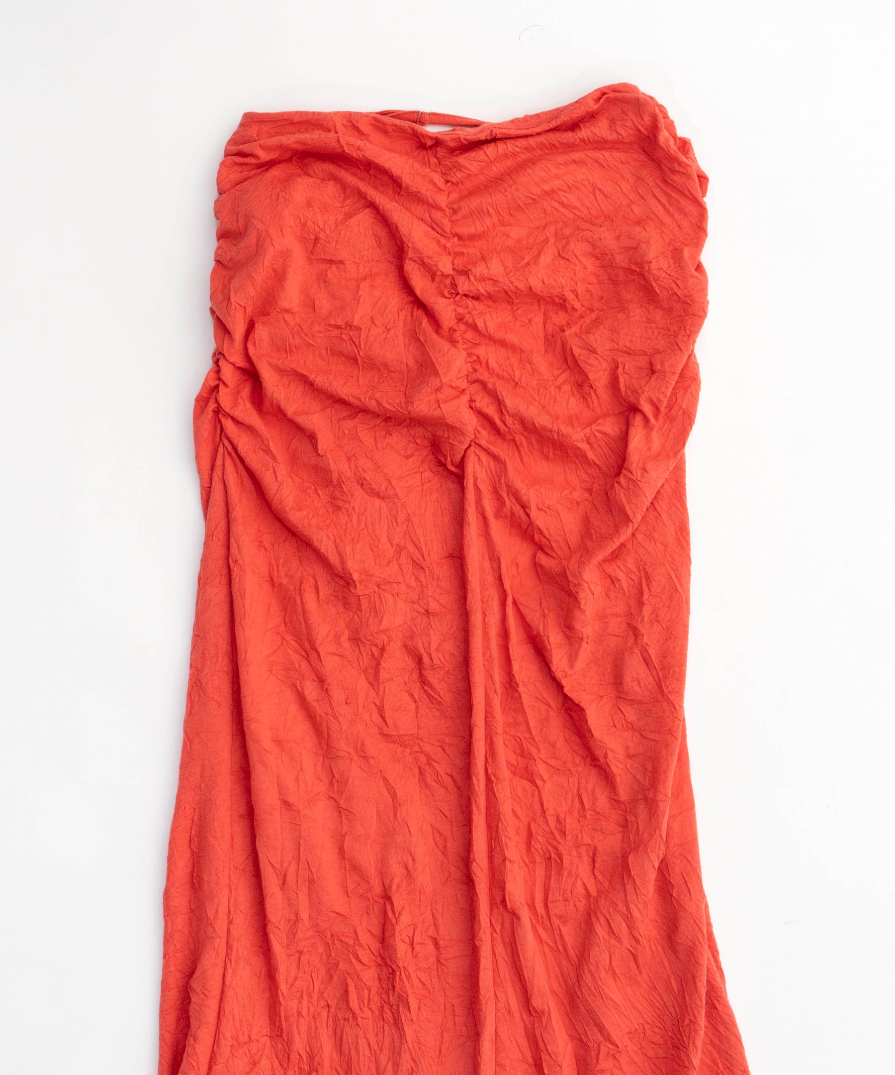 【24SUMMER PRE-ORDER】Washer Processing Shirring Maxi Skirt