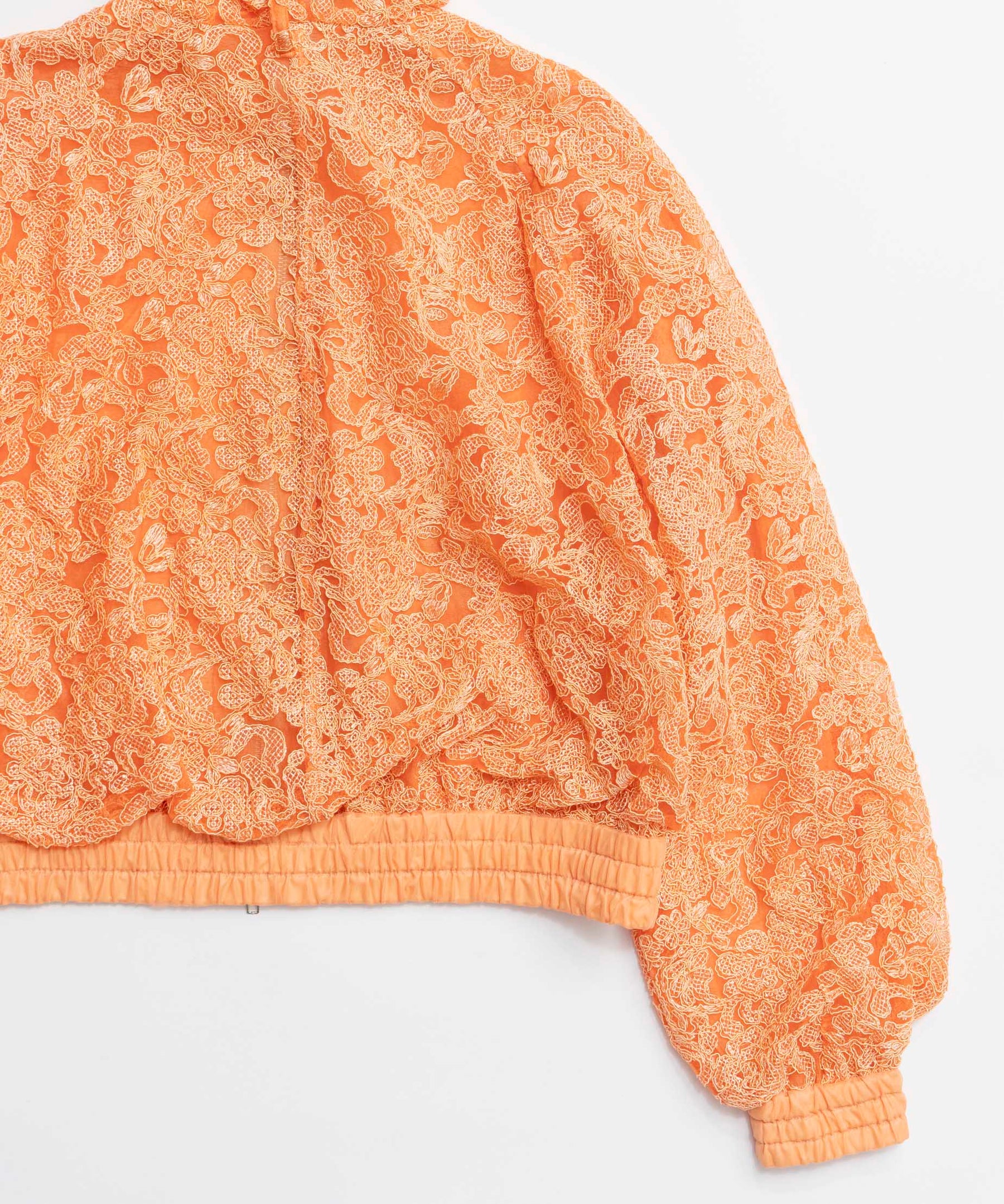 【26SPRING PRE-ORDER】Hooded lace parka