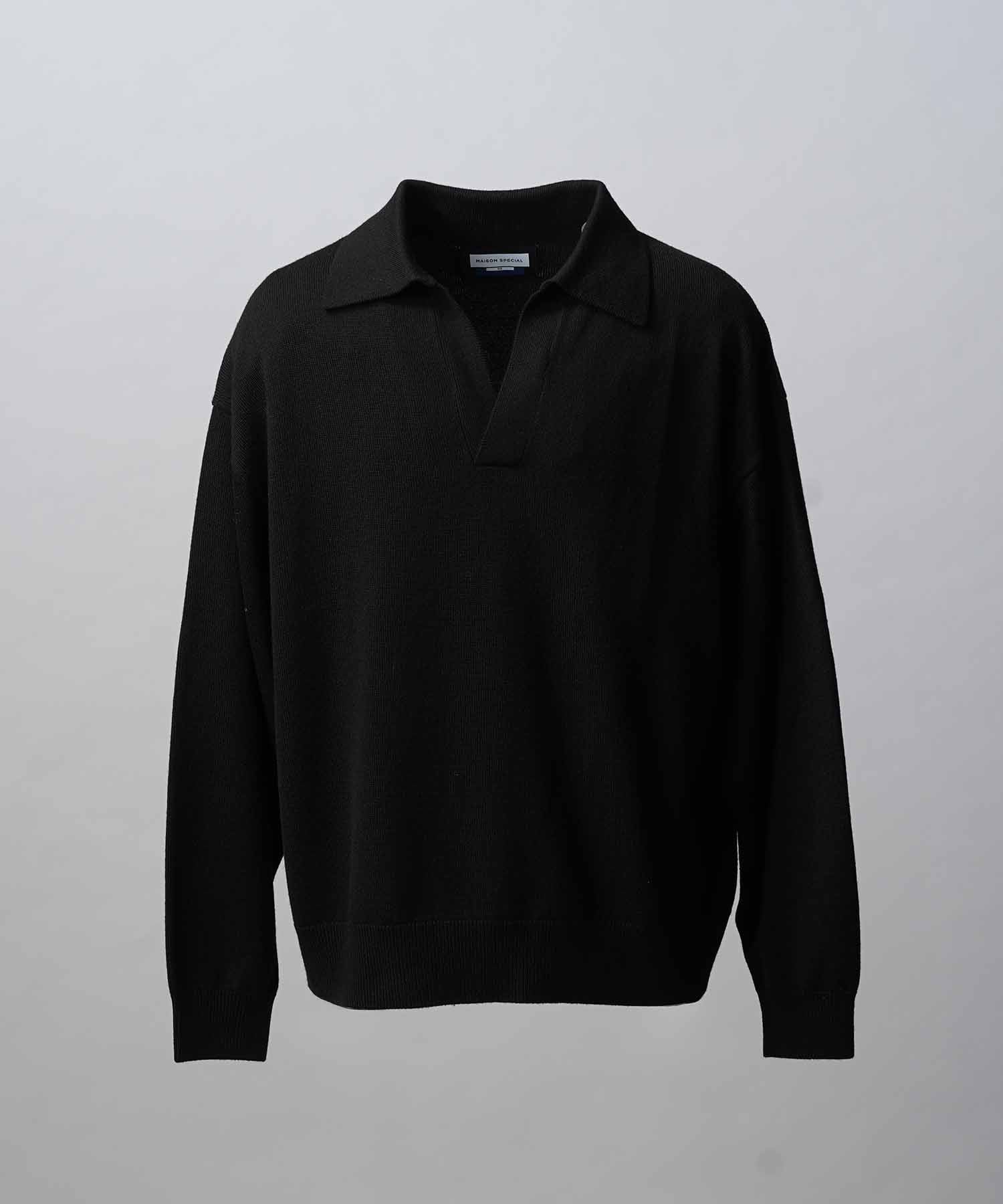 [25AW PRE-ORDER] Cashfeel Extra Fine Merino Wool Prime-Over Skipper Knit Pullover