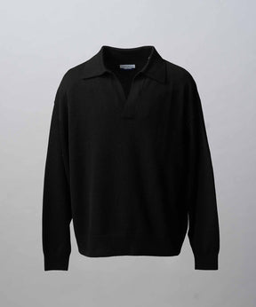 [25AW PRE-ORDER] Cashfeel Extra Fine Merino Wool Prime-Over Skipper Knit Pullover