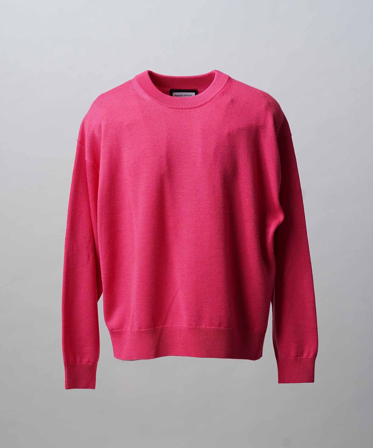 [25AW PRE-ORDER] Cashfeel Extra Fine Merino Wool Prime-Over Crew Neck Knit Pullover