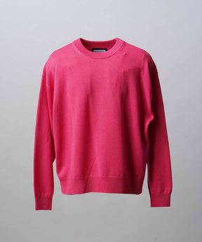 [25AW PRE-ORDER] Cashfeel Extra Fine Merino Wool Prime-Over Crew Neck Knit Pullover