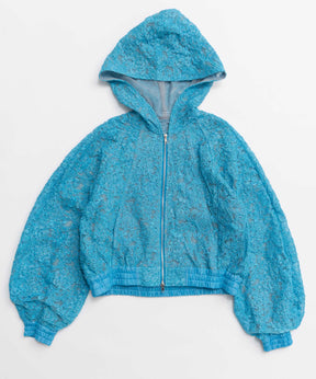 【26SPRING PRE-ORDER】Hooded lace parka