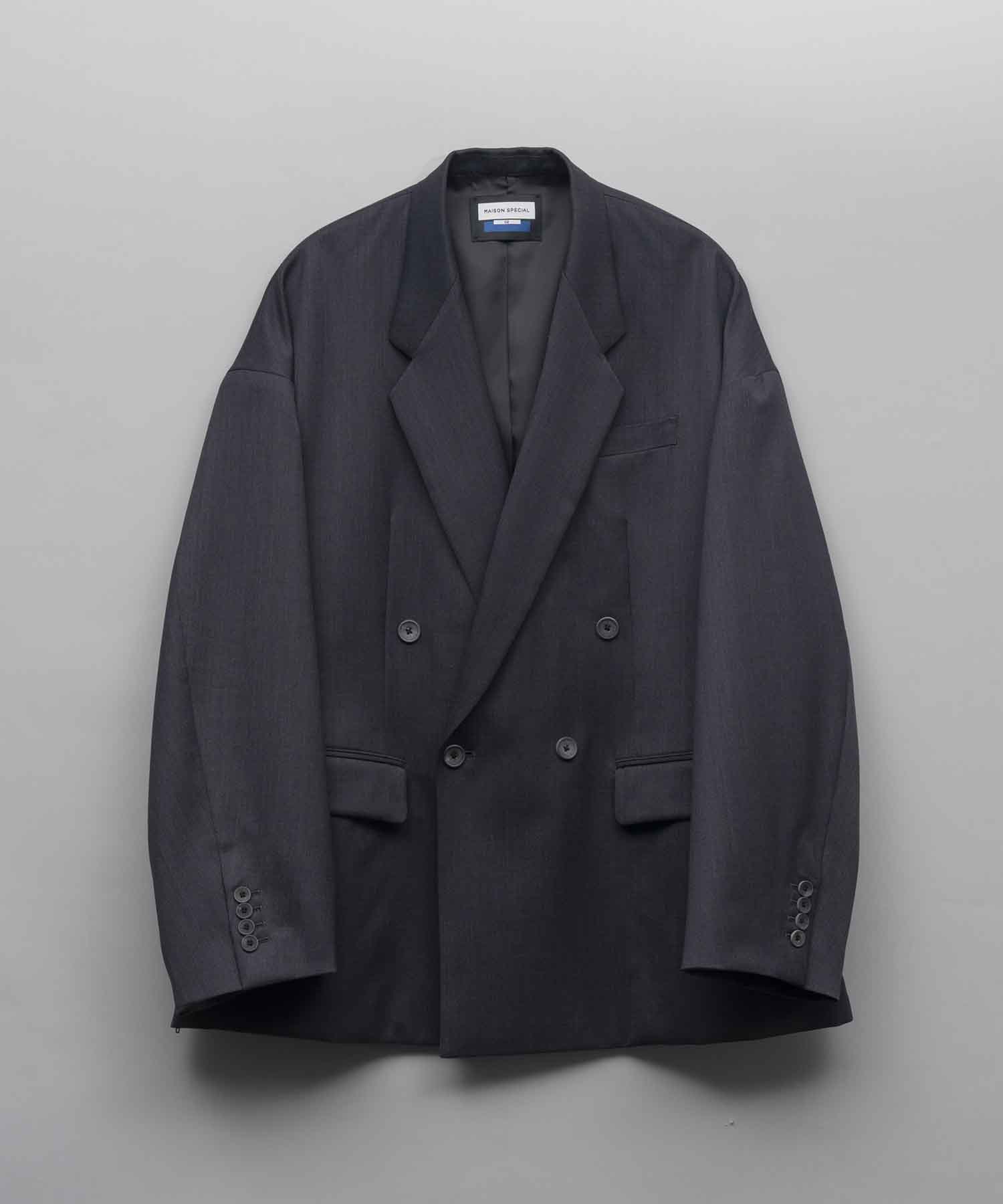 Wool Mix Prime-Over Double Tailored Jacket