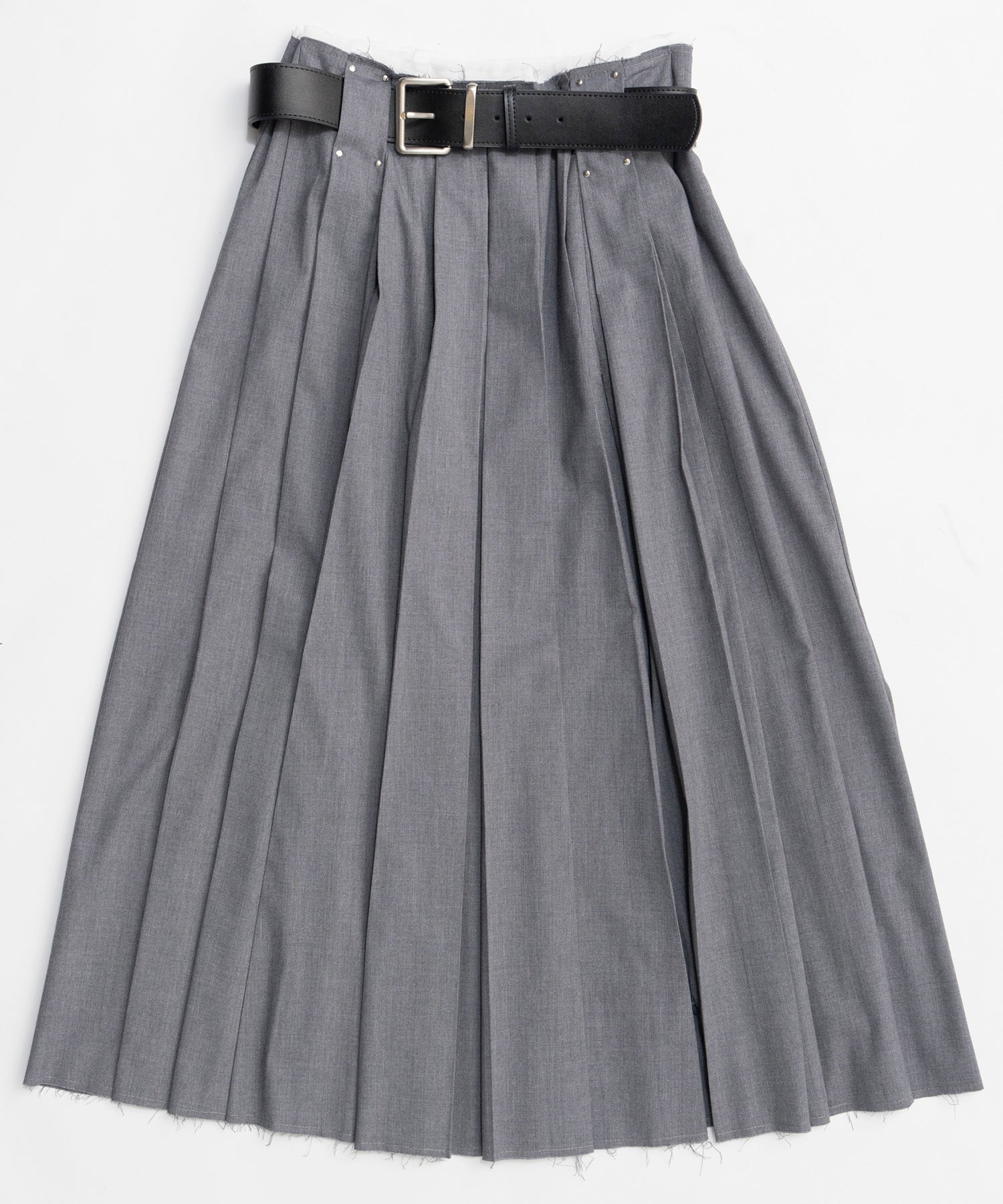 【26SPRING PRE-ORDER】Belted Pleated Skirt