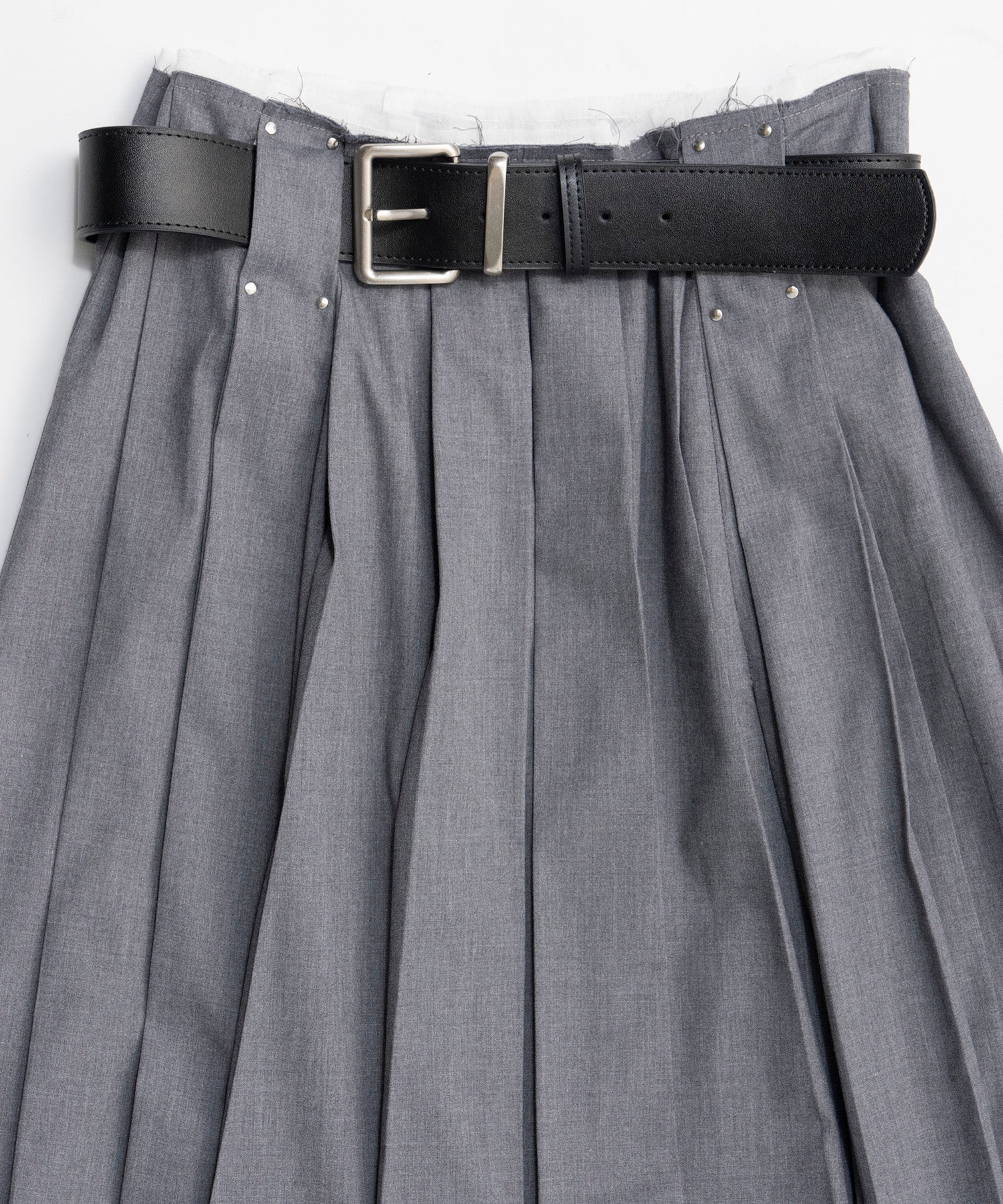 【26SPRING PRE-ORDER】Belted Pleated Skirt