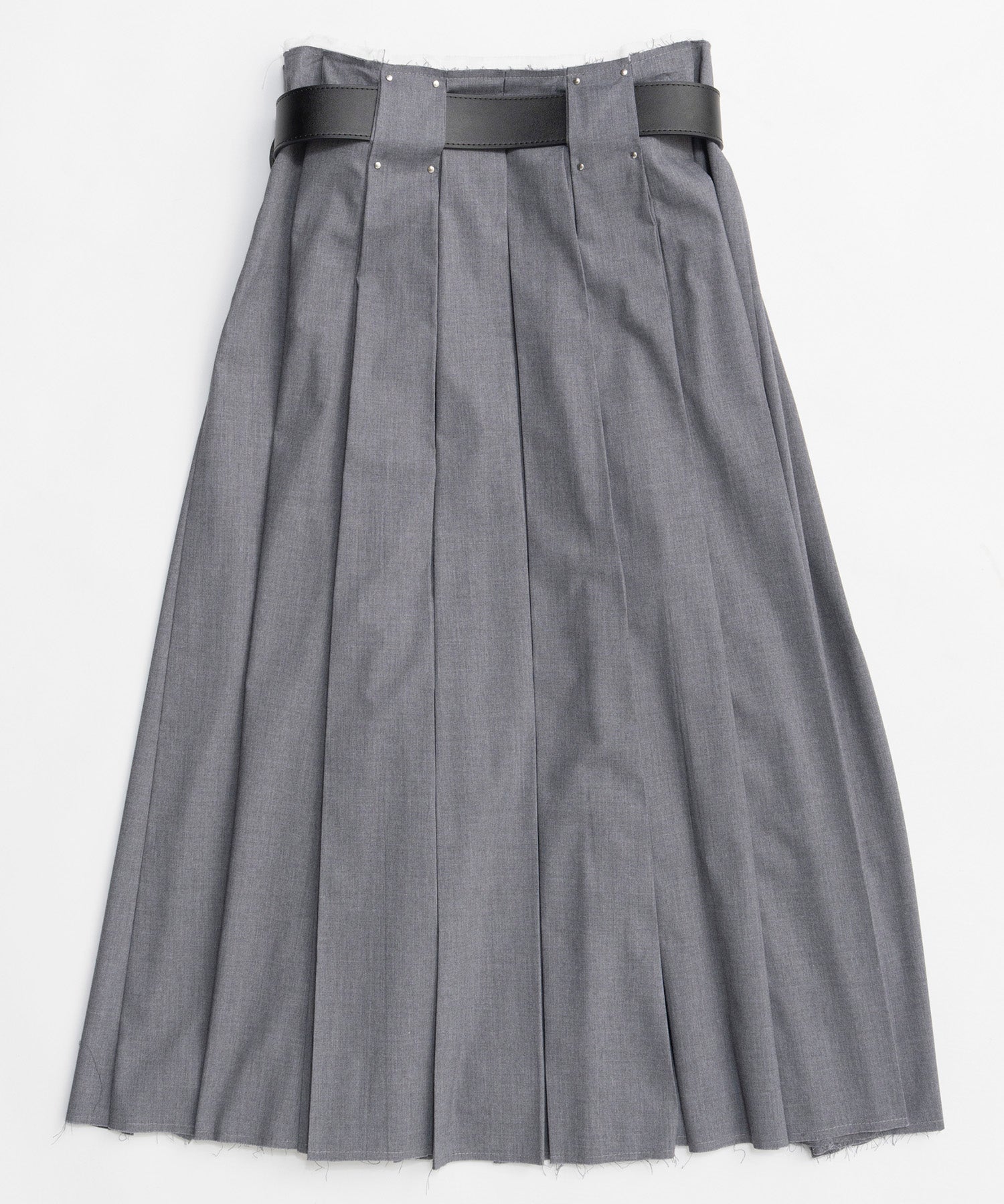 【26SPRING PRE-ORDER】Belted Pleated Skirt