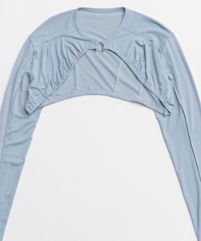 【26SPRING PRE-ORDER】Piercing Ring Short Bolero