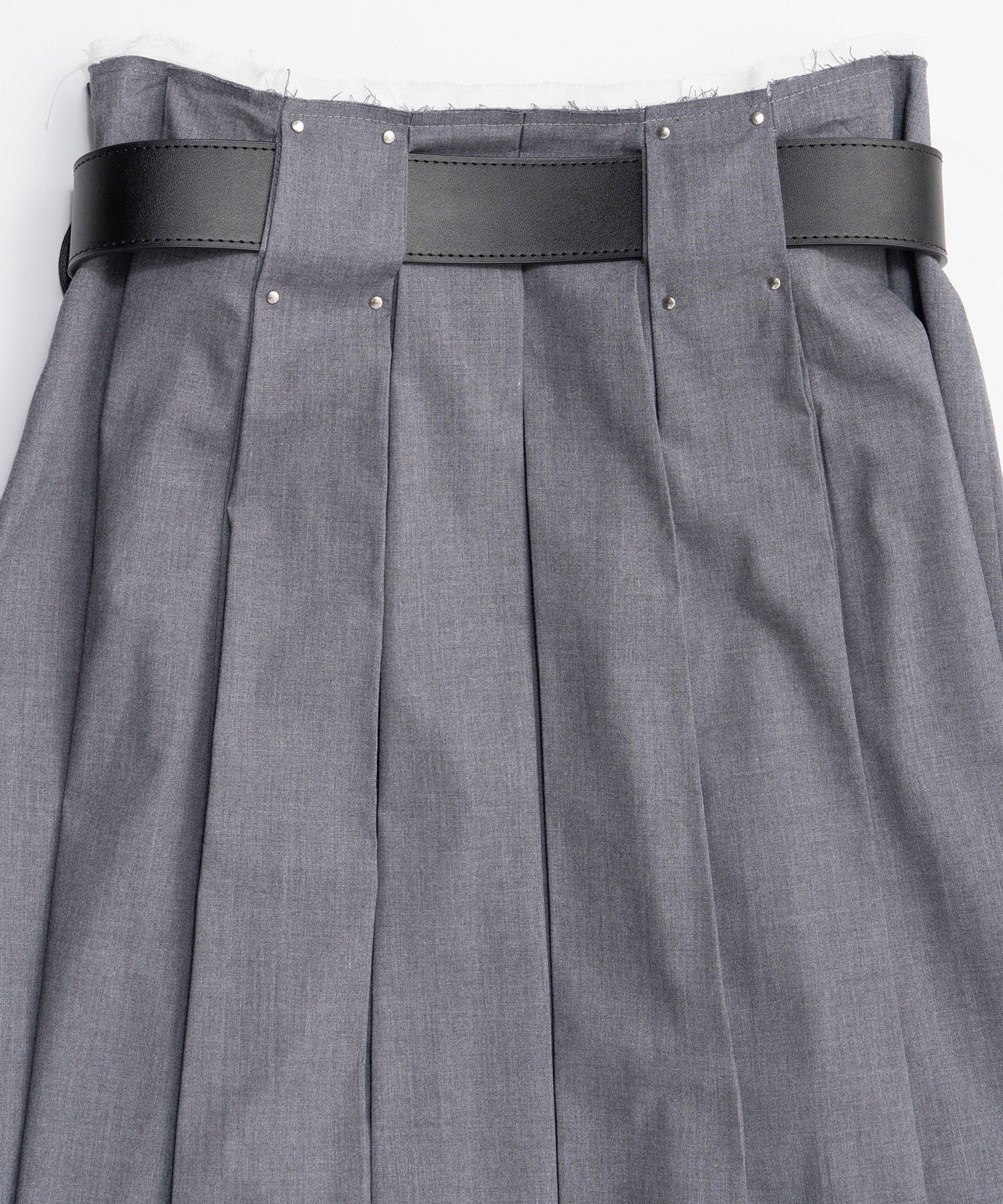 【26SPRING PRE-ORDER】Belted Pleated Skirt