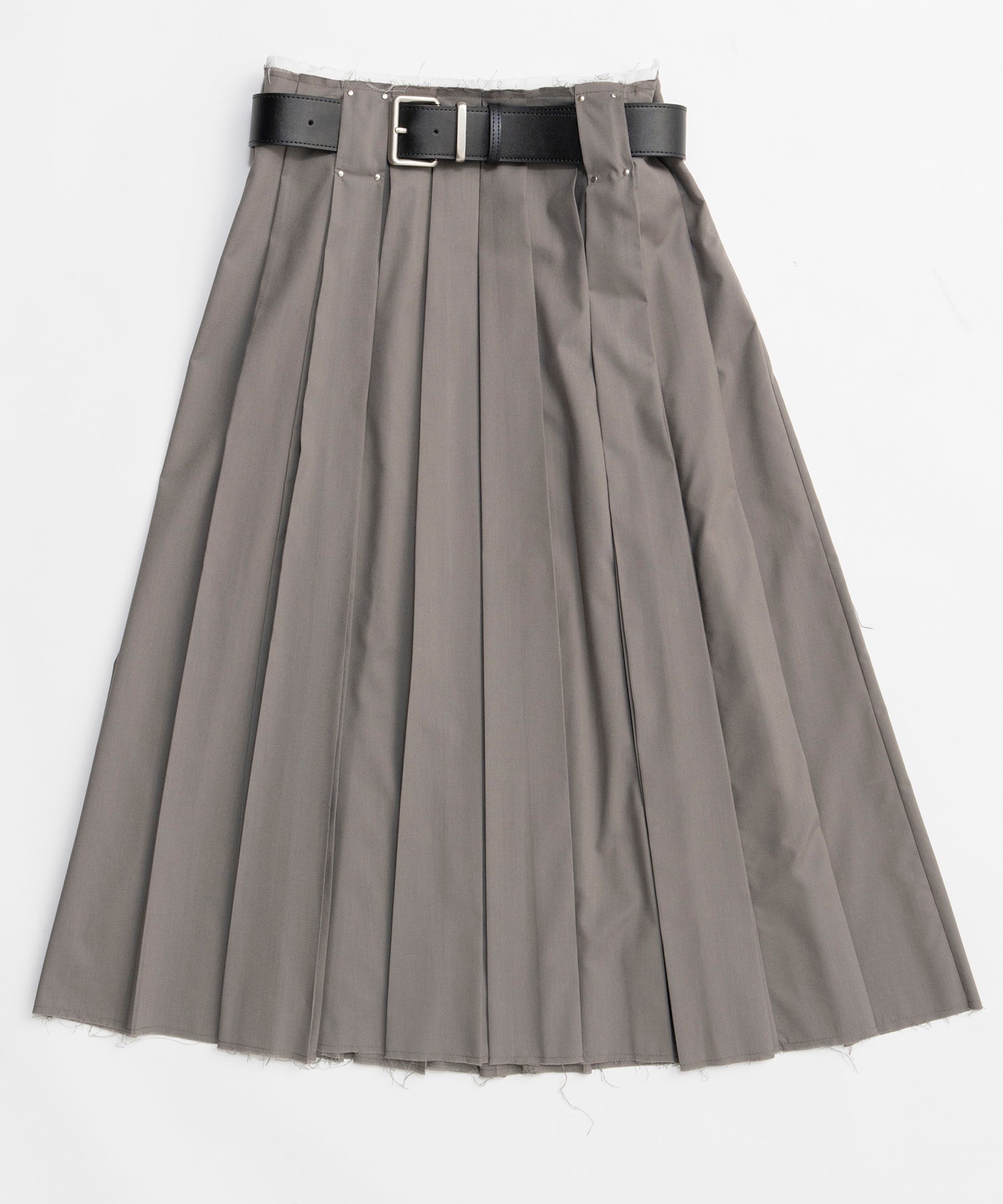 【26SPRING PRE-ORDER】Belted Pleated Skirt