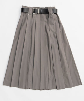 【26SPRING PRE-ORDER】Belted Pleated Skirt