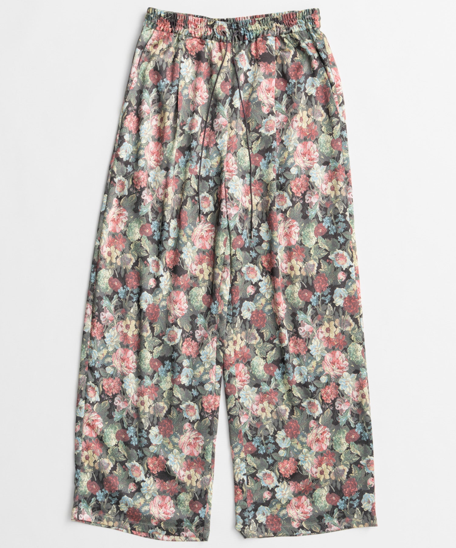 【26WINTER PRE-ORDER】Gobelin Floral Print Easy Pants