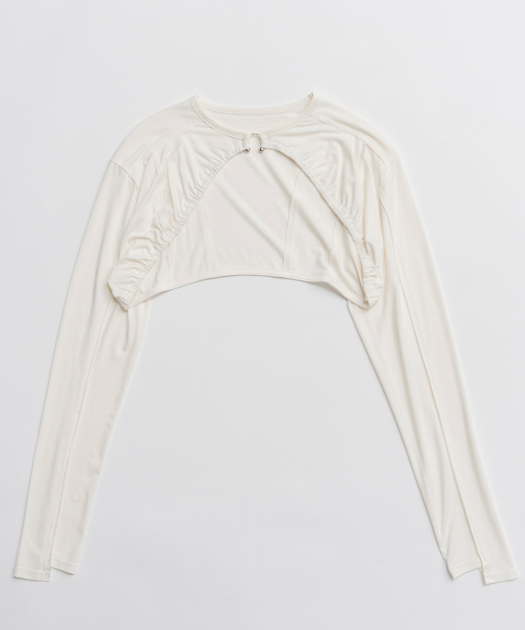 【26SPRING PRE-ORDER】Piercing Ring Short Bolero