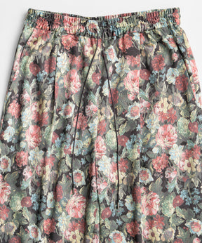 【26WINTER PRE-ORDER】Gobelin Floral Print Easy Pants