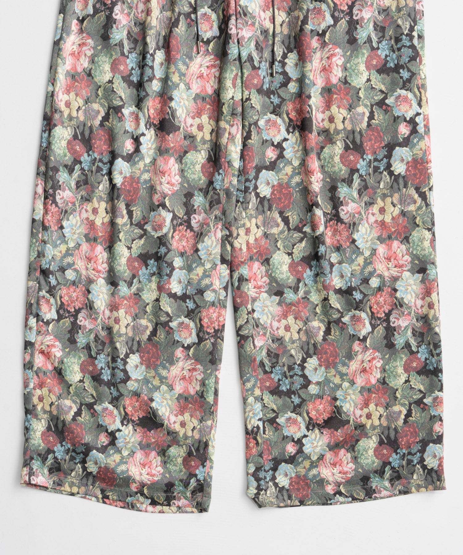 【26WINTER PRE-ORDER】Gobelin Floral Print Easy Pants