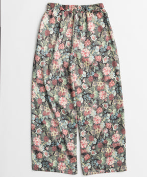 【26WINTER PRE-ORDER】Gobelin Floral Print Easy Pants