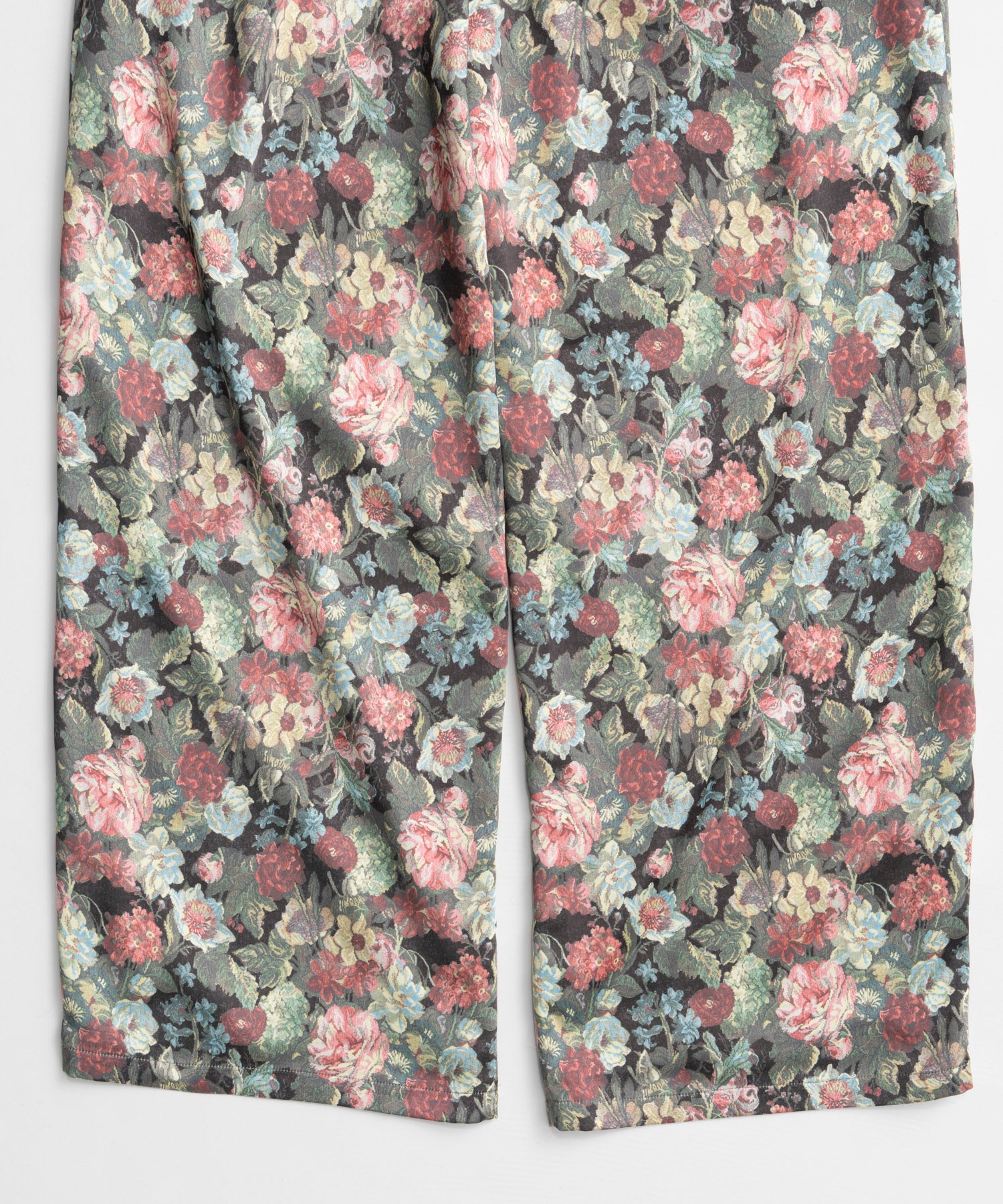 【26WINTER PRE-ORDER】Gobelin Floral Print Easy Pants
