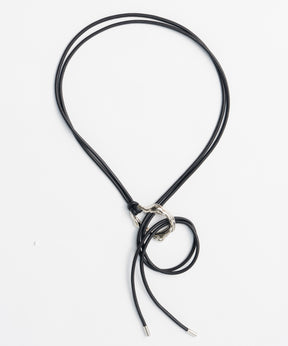 Vegan Leather Rope Belt