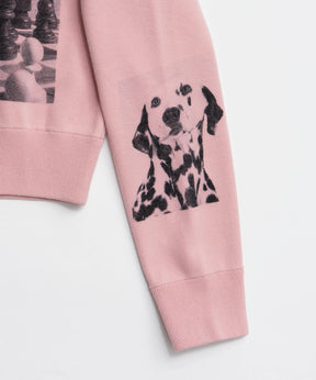 【26SPRING PRE-ORDER】Photo Collage Compact Knit Cardigan