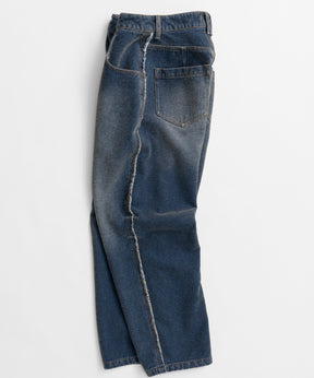 【26WINTER COLLECTION】Chenille Wide Baggy Denim