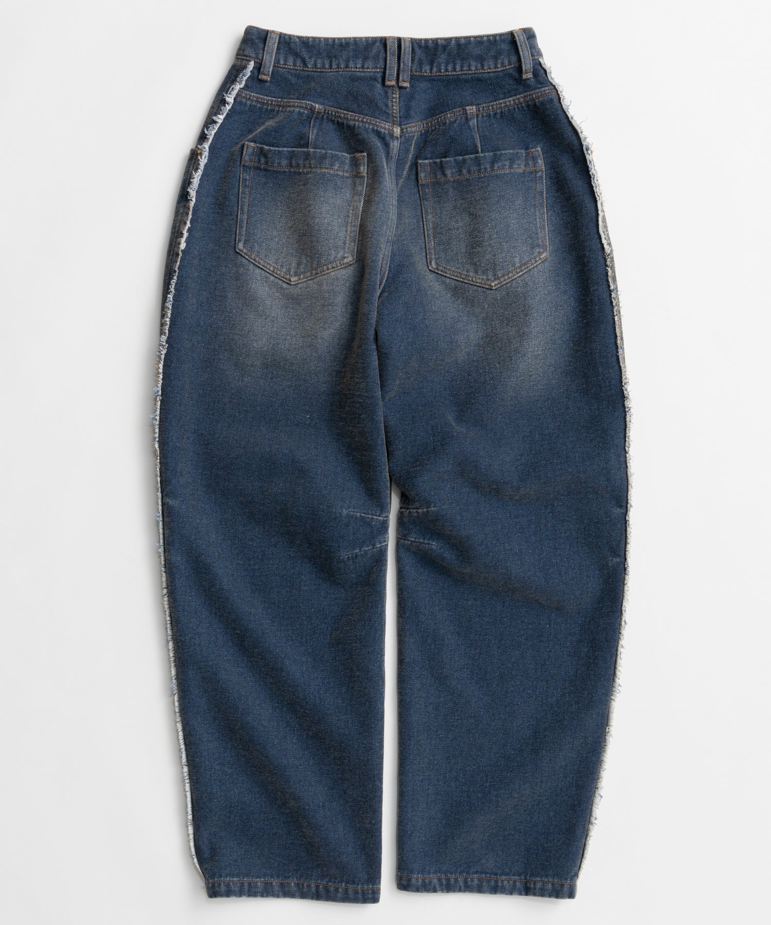 【26WINTER COLLECTION】Chenille Wide Baggy Denim