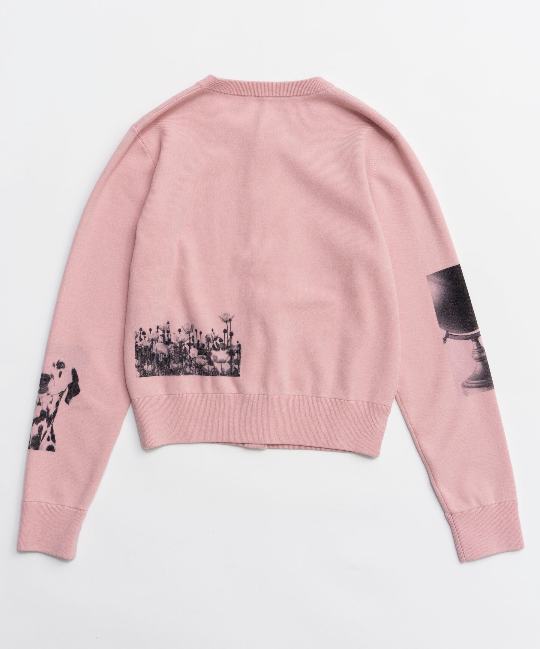 【26SPRING PRE-ORDER】Photo Collage Compact Knit Cardigan