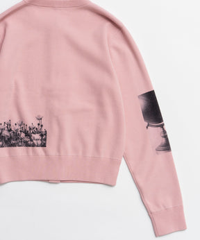 【26SPRING PRE-ORDER】Photo Collage Compact Knit Cardigan