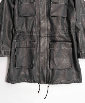 【SALE】Over Leather Blouson