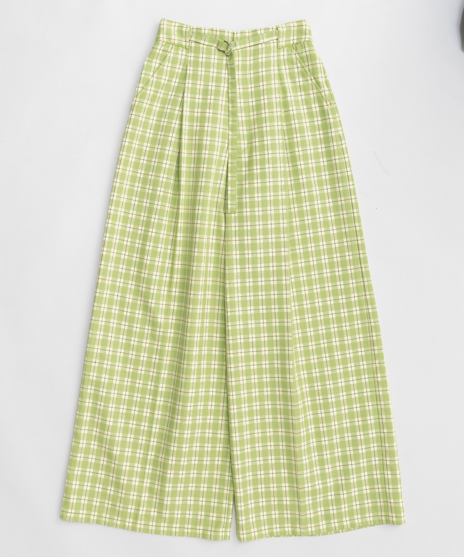 [26SPRING PRE-ORDER] 체크 와이드 팬츠