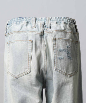 10.5oz Straight Denim Pants