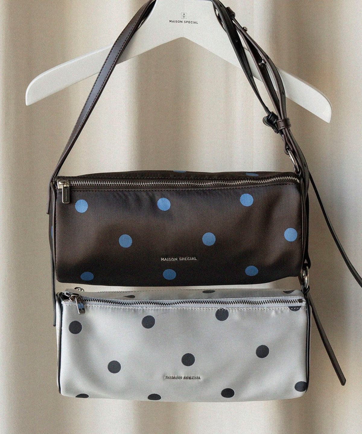 Dot Narrow Double Zip Boston