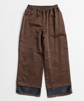 【26WINTER COLLECTION】Beads embroidery Leather Pants