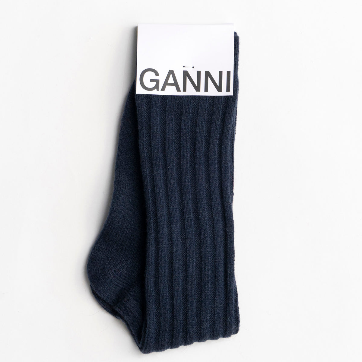 【GANNI】Winter Ribbed Socks