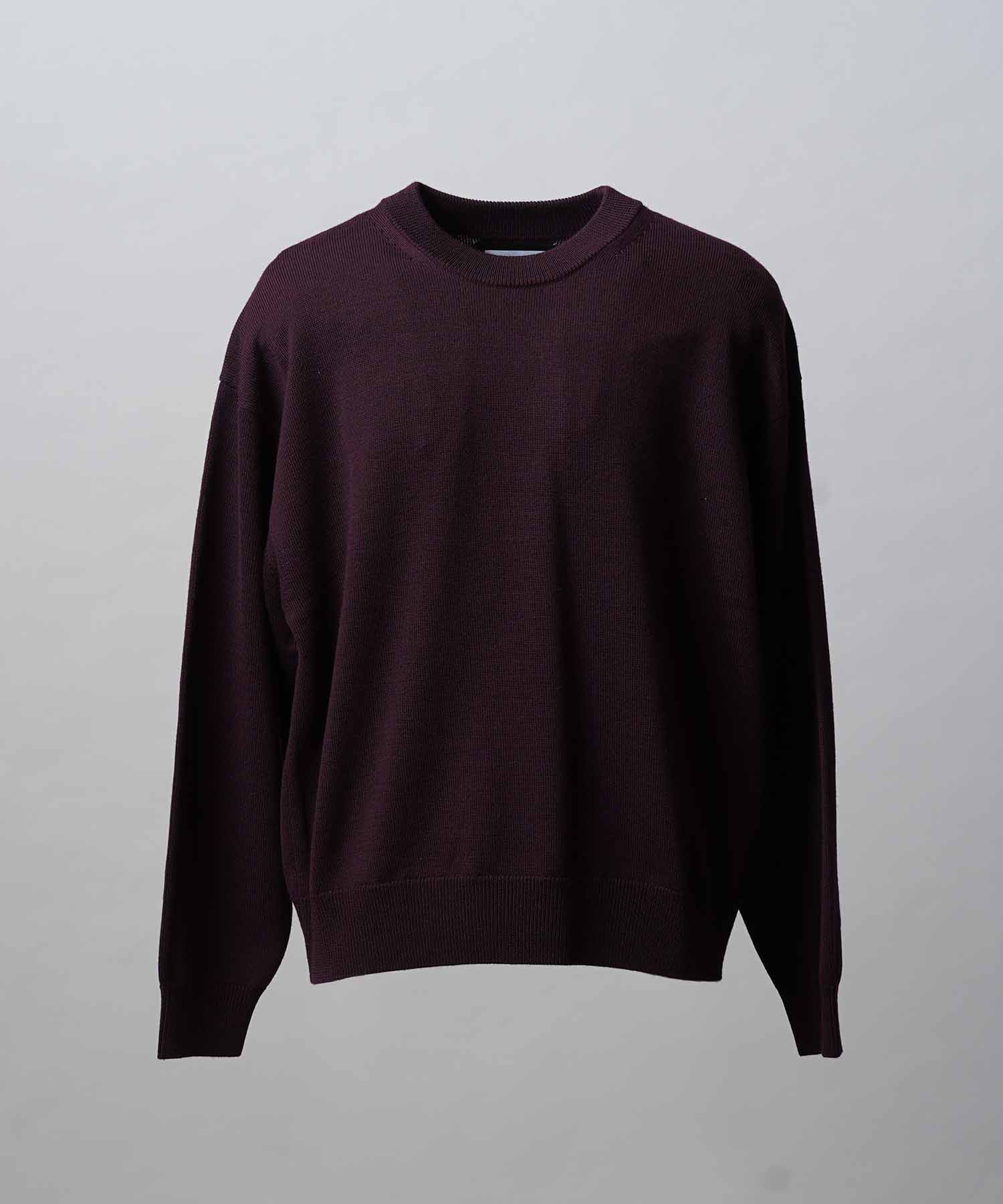 [25AW PRE-ORDER] Cashfeel Extra Fine Merino Wool Prime-Over Crew Neck Knit Pullover