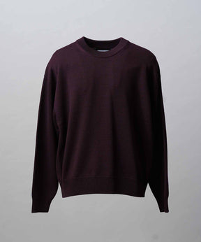 [25AW PRE-ORDER] Cashfeel Extra Fine Merino Wool Prime-Over Crew Neck Knit Pullover