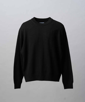 [25AW PRE-ORDER] Cashfeel Extra Fine Merino Wool Prime-Over Crew Neck Knit Pullover