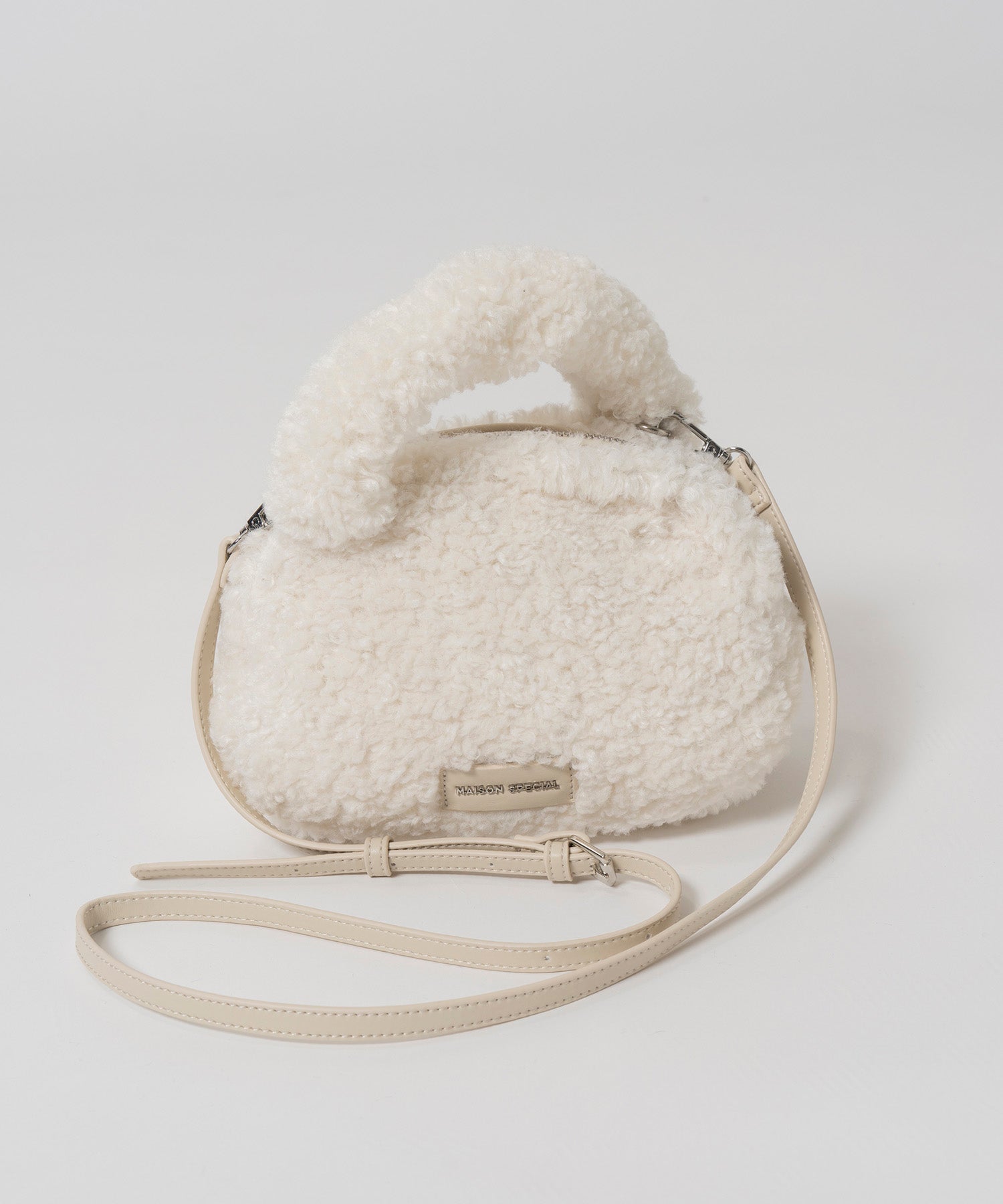 【26AUTUMN PRE-ORDER】Fur Round Mini Bag