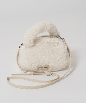 【26AUTUMN PRE-ORDER】Fur Round Mini Bag