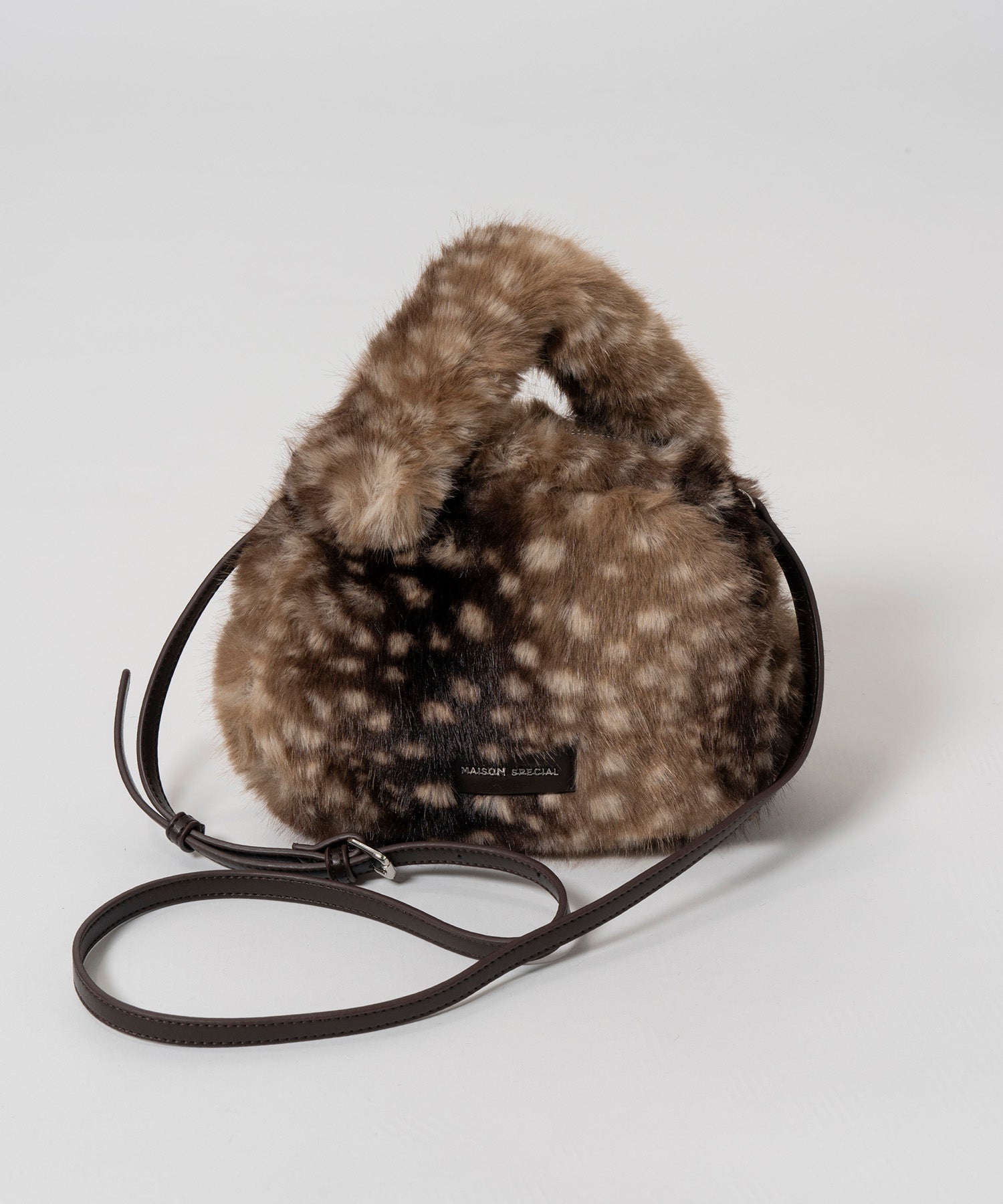 【26AUTUMN PRE-ORDER】Fur Round Mini Bag